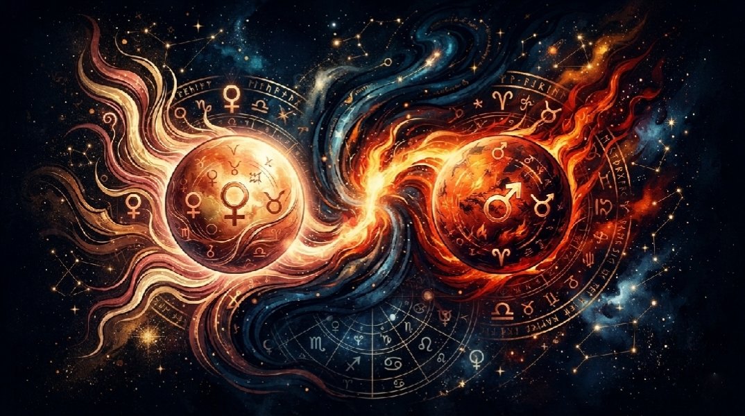Venus and Mars in Vedic Astrology: Desire, Attraction and Action